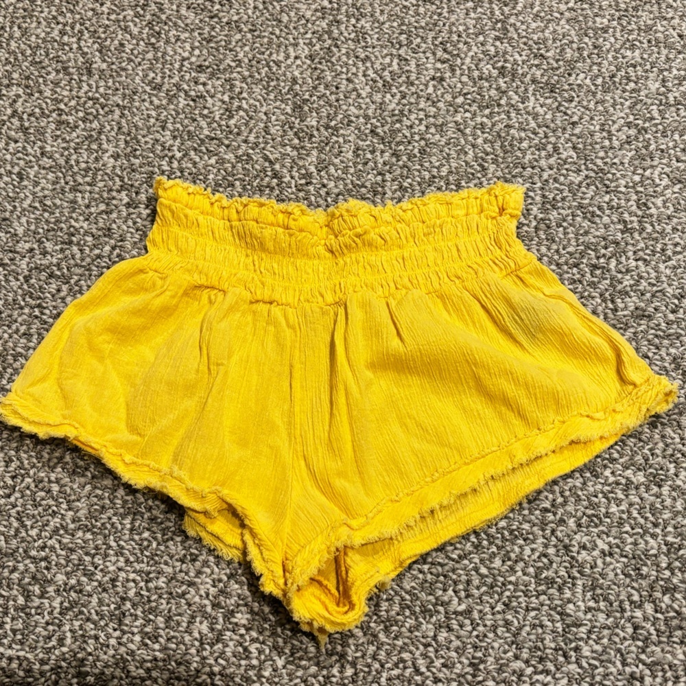 Altar'd State Yellow Women's Shorts